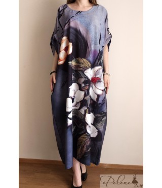 Nauja DW suknelė puošta gėlėmis